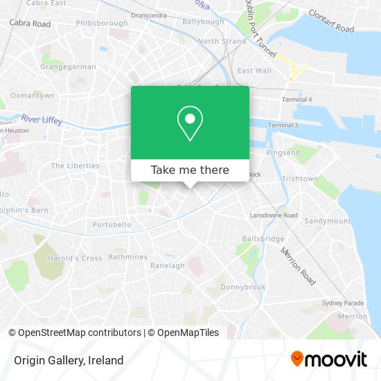 Origin Gallery map