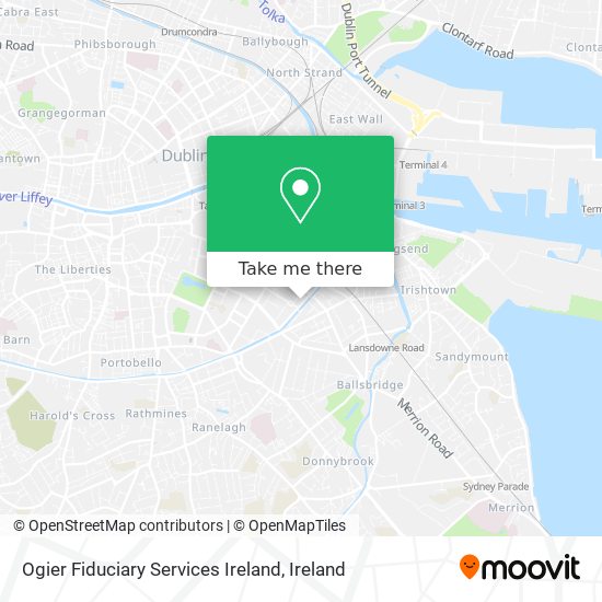 Ogier Fiduciary Services Ireland map