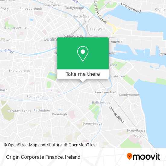 Origin Corporate Finance map