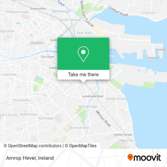 Amrop Hever map