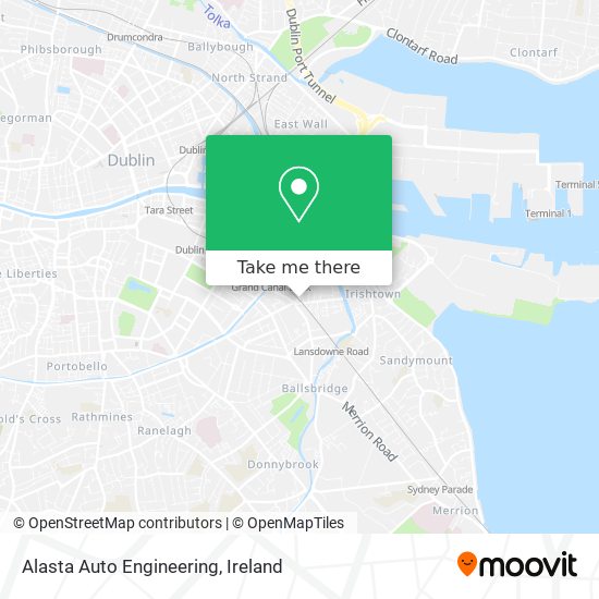 Alasta Auto Engineering map