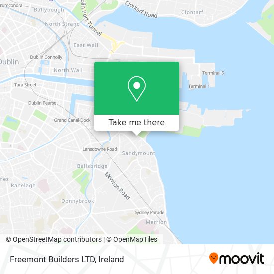 Freemont Builders LTD map