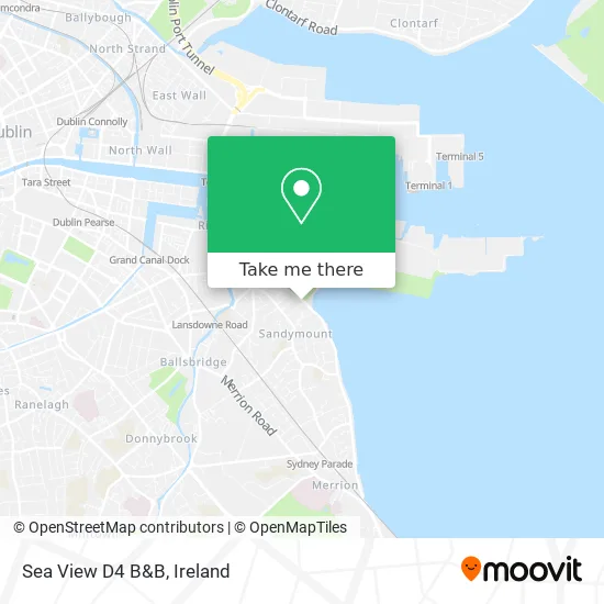 Sea View D4 B&B plan