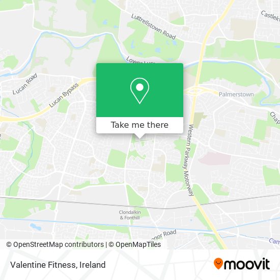 Valentine Fitness map