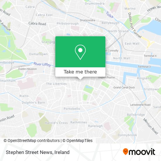 Stephen Street News map