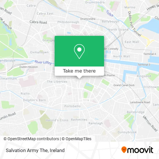 Salvation Army The map