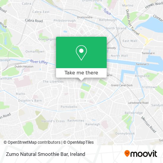 Zumo Natural Smoothie Bar map