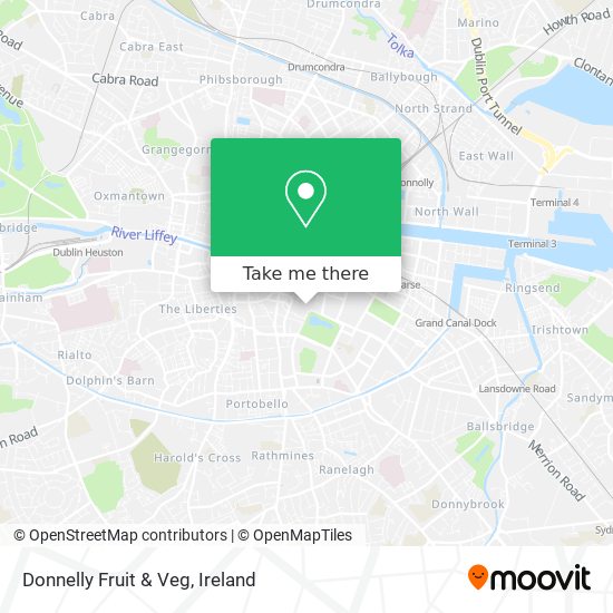 Donnelly Fruit & Veg map