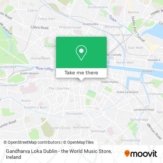 Gandharva Loka Dublin - the World Music Store plan