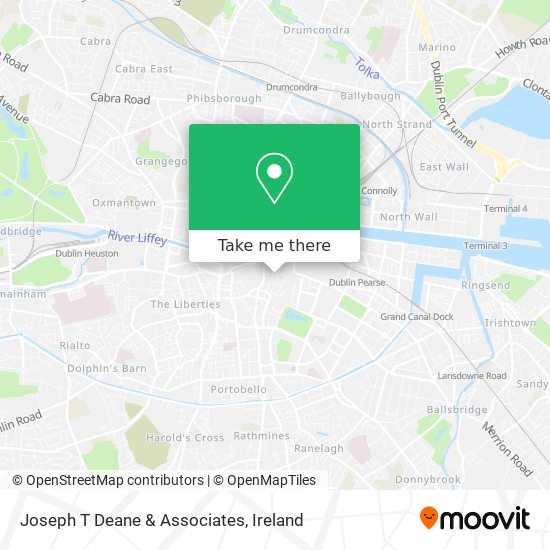 Joseph T Deane & Associates map