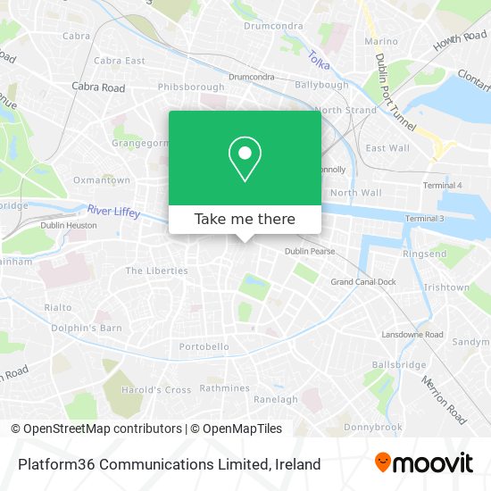 Platform36 Communications Limited map