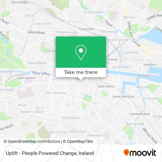 Uplift - People Powered Change map