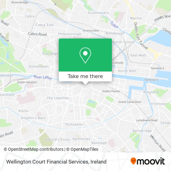 Wellington Court Financial Services map