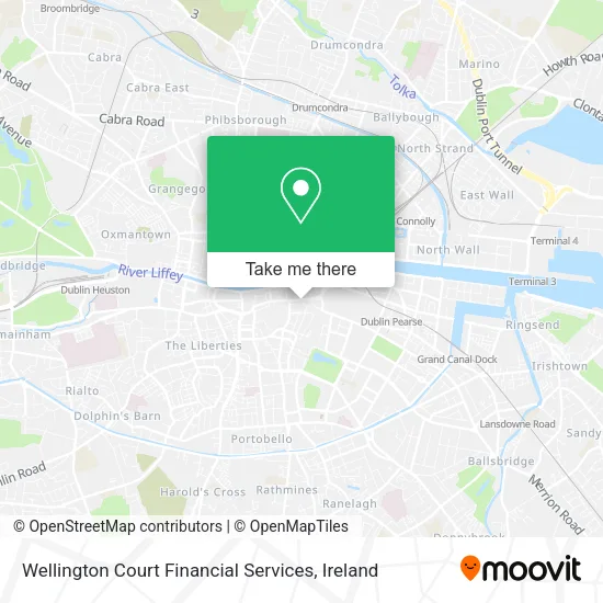 Wellington Court Financial Services map