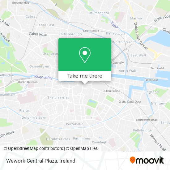 Wework Central Plaza map