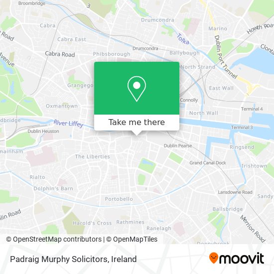 Padraig Murphy Solicitors map