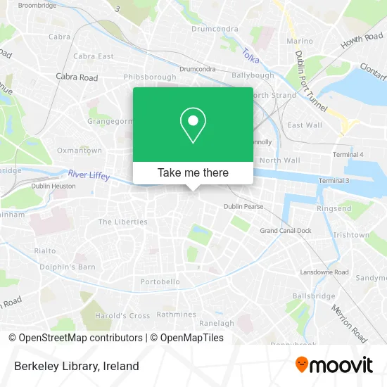 Berkeley Library map