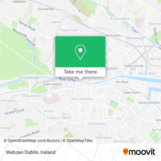 Webzen Dublin map