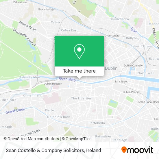 Sean Costello & Company Solicitors map