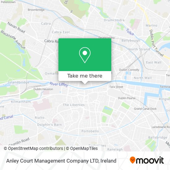 Anley Court Management Company LTD map