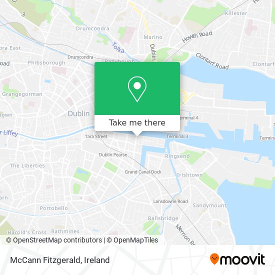 McCann Fitzgerald map