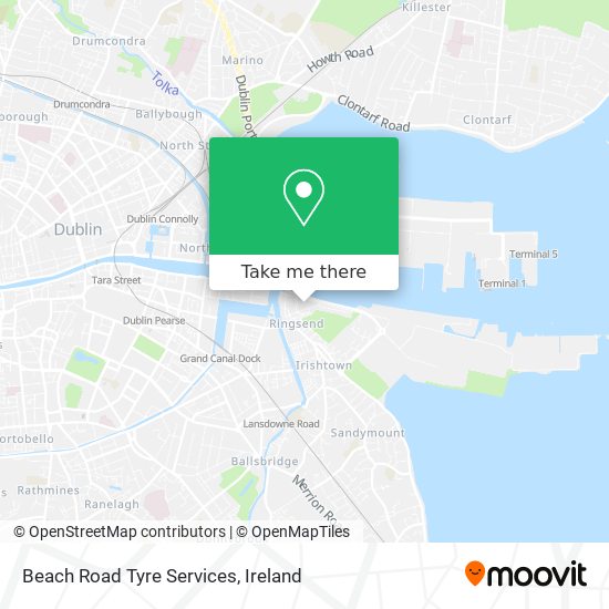 Beach Road Tyre Services plan