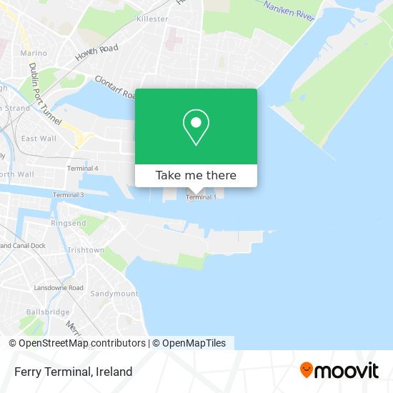 Ferry Terminal map