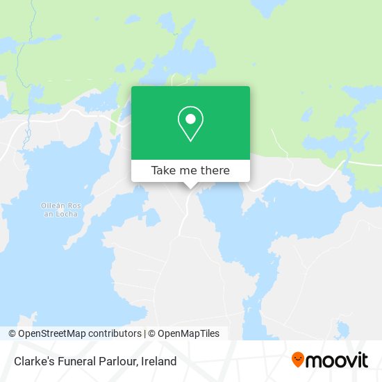 Clarke's Funeral Parlour map