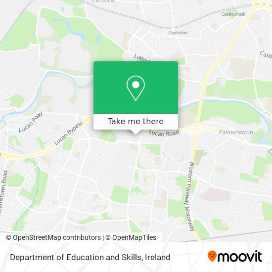 Department of Education and Skills map