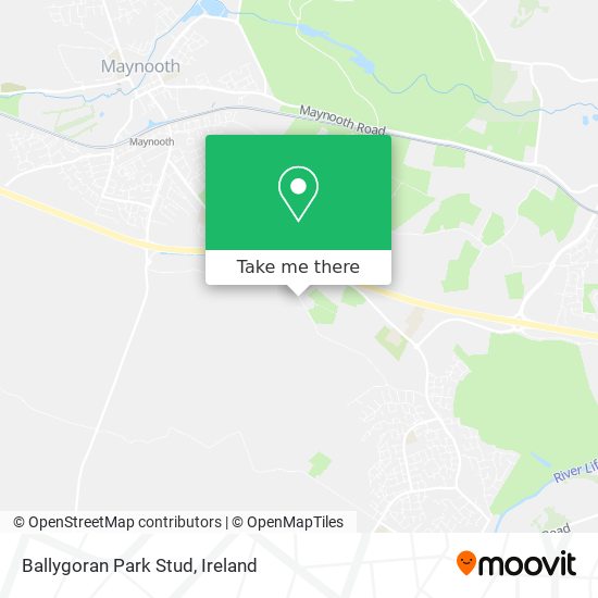 Ballygoran Park Stud map