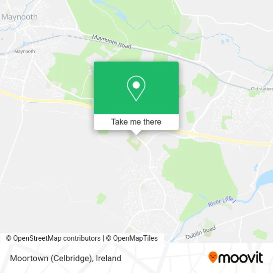 Moortown (Celbridge) map