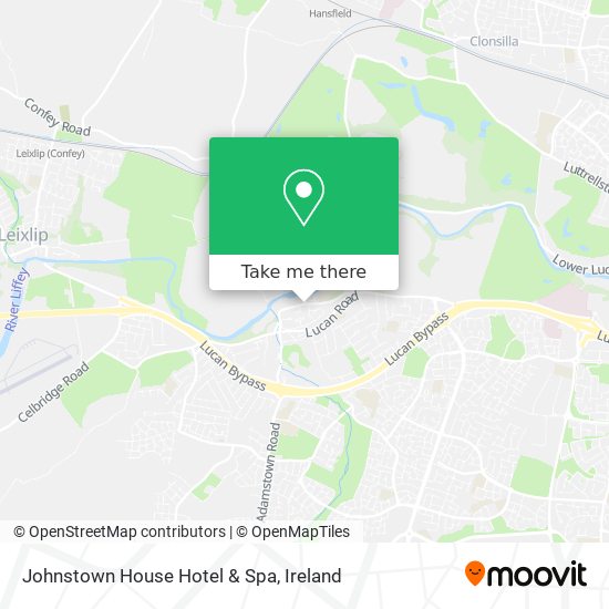 Johnstown House Hotel & Spa map