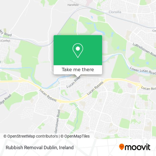 Rubbish Removal Dublin map