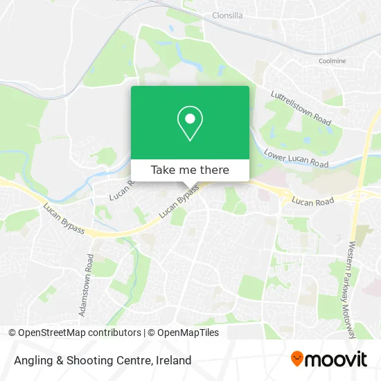 Angling & Shooting Centre map