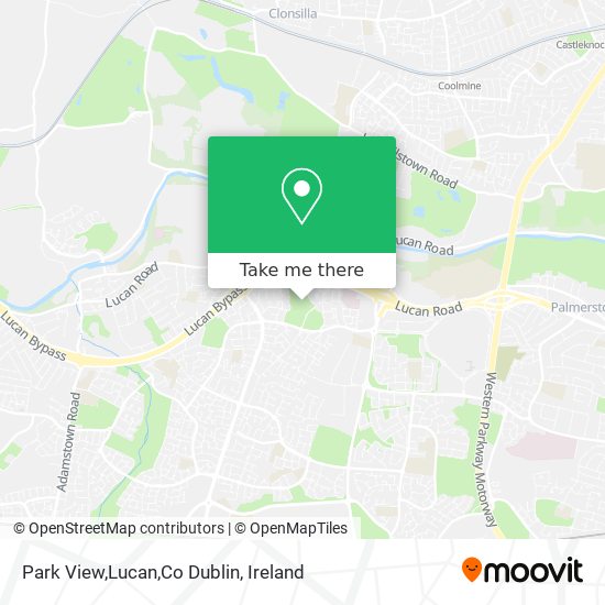 Park View,Lucan,Co Dublin map