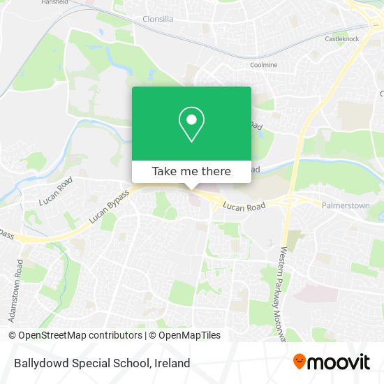 Ballydowd Special School map