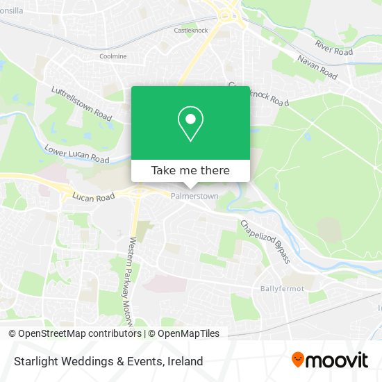 Starlight Weddings & Events map