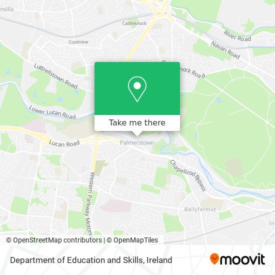 Department of Education and Skills map