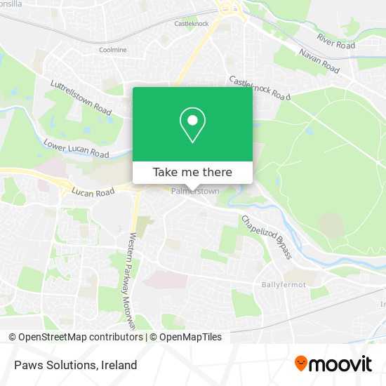 Paws Solutions map