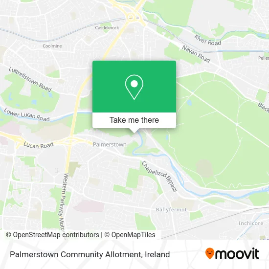 Palmerstown Community Allotment map