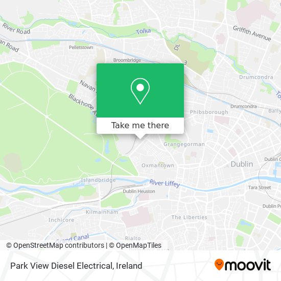 Park View Diesel Electrical map