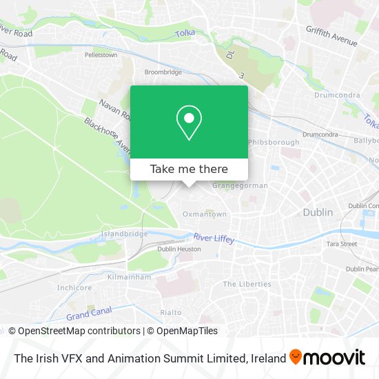 The Irish VFX and Animation Summit Limited map