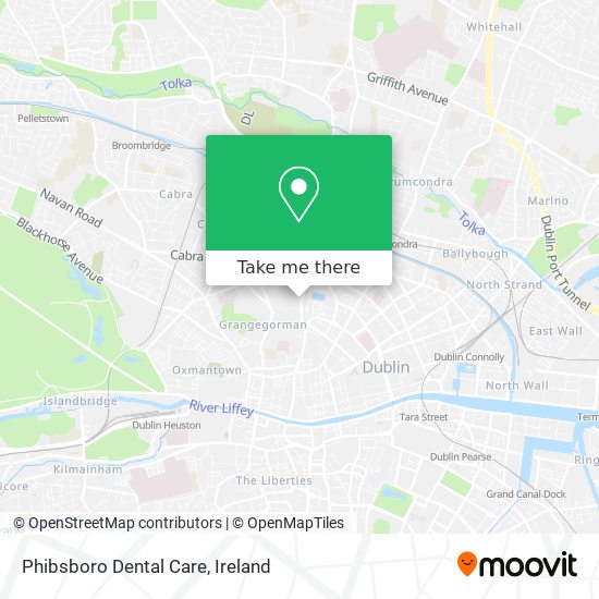 Phibsboro Dental Care map