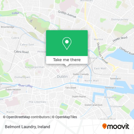 Belmont Laundry map