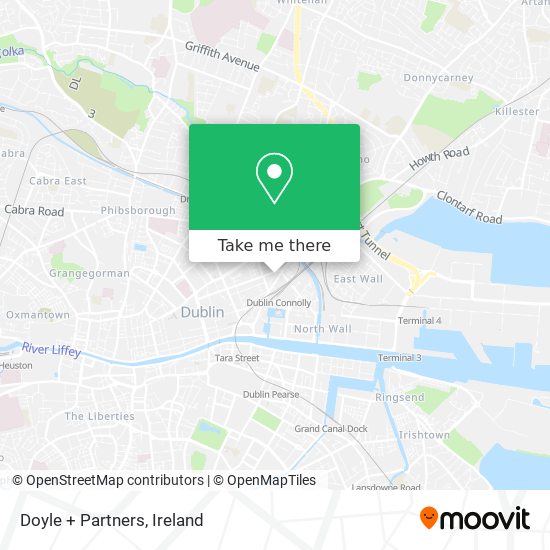 Doyle + Partners map