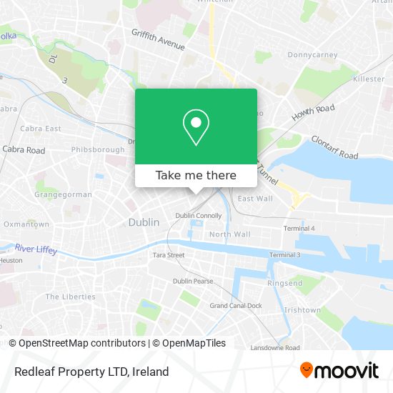 Redleaf Property LTD map