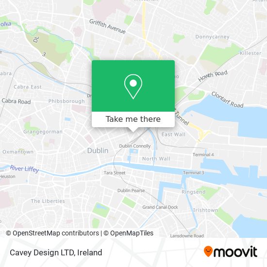 Cavey Design LTD map