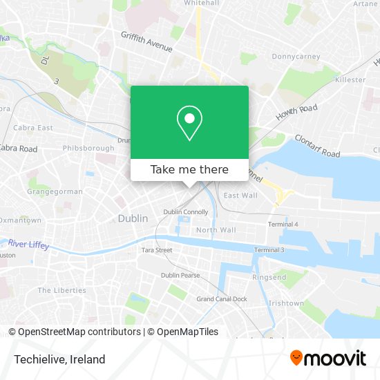 Techielive map