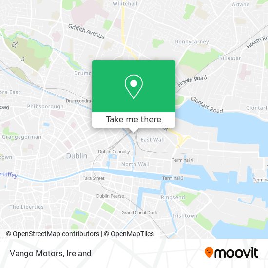 Vango Motors map