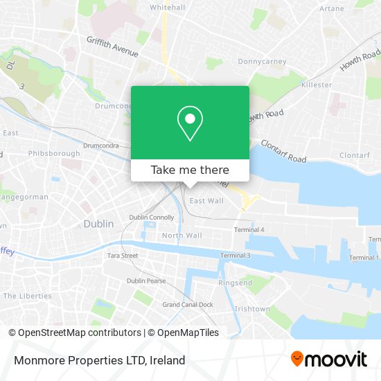 Monmore Properties LTD map